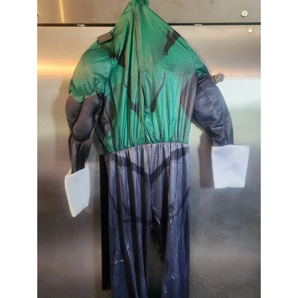 DC Green Lantern Child Costume Large Boys Muscle Jumpsuit Halloween Fun World